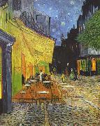 Vincent Van Gogh The CafeTerrace on the Place du Forum, Arles, at Night September painting
